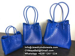 Crochet Basket Handbag