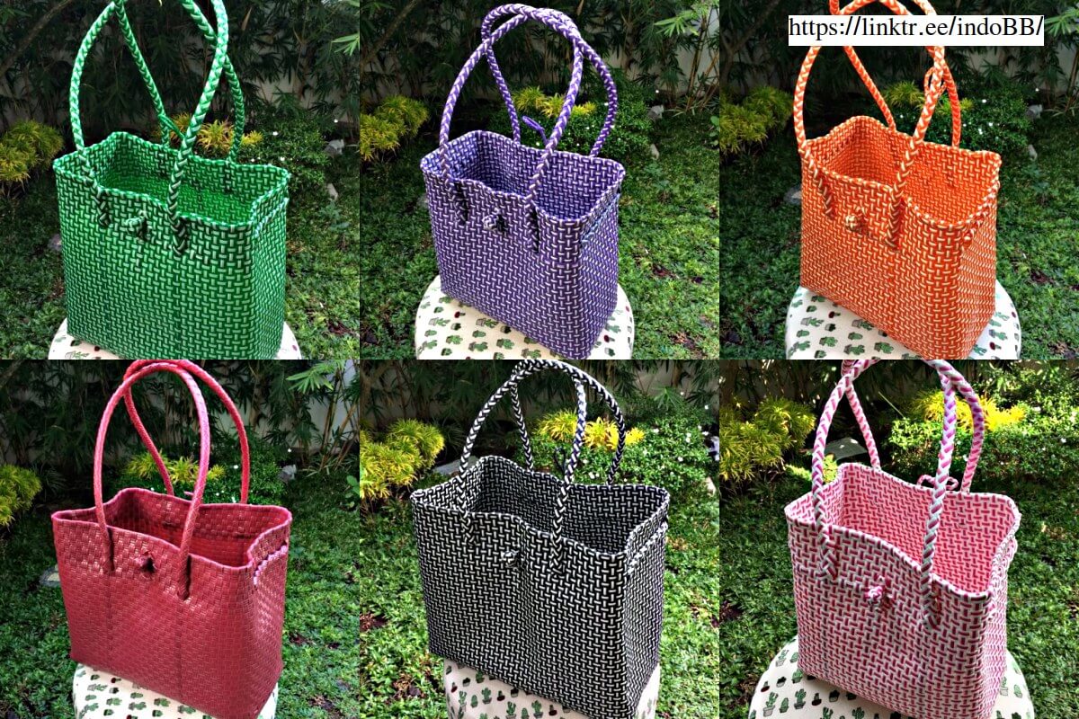 Recycled Plastic Strapping Bags from Bali Indonesia