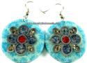 Artisan Jewelry Bali Shell Earrings