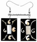 Indonesia Bali Shell Earrings