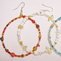 Beads Wire Earrings Jewellery Bali