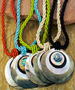 Beads Necklace with Abalone Shell