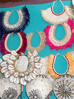 Feather Sea Shells Necklaces Papua Bali