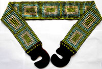 Elastic Belts Coconut Beads Fashion Belts
