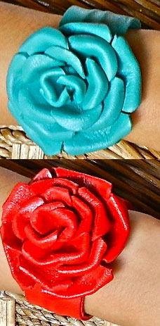 JiBrp2-7 Leather Bangles Bali Indonesia