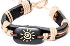 Braided Leather Bracelet Bali 