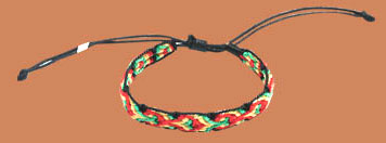 Fashion Jewellery from Bali Code: JiBRP35-17 nylon cotton bracelets