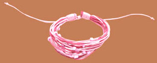 cotton cord friendship bracelets wholesale from Bali