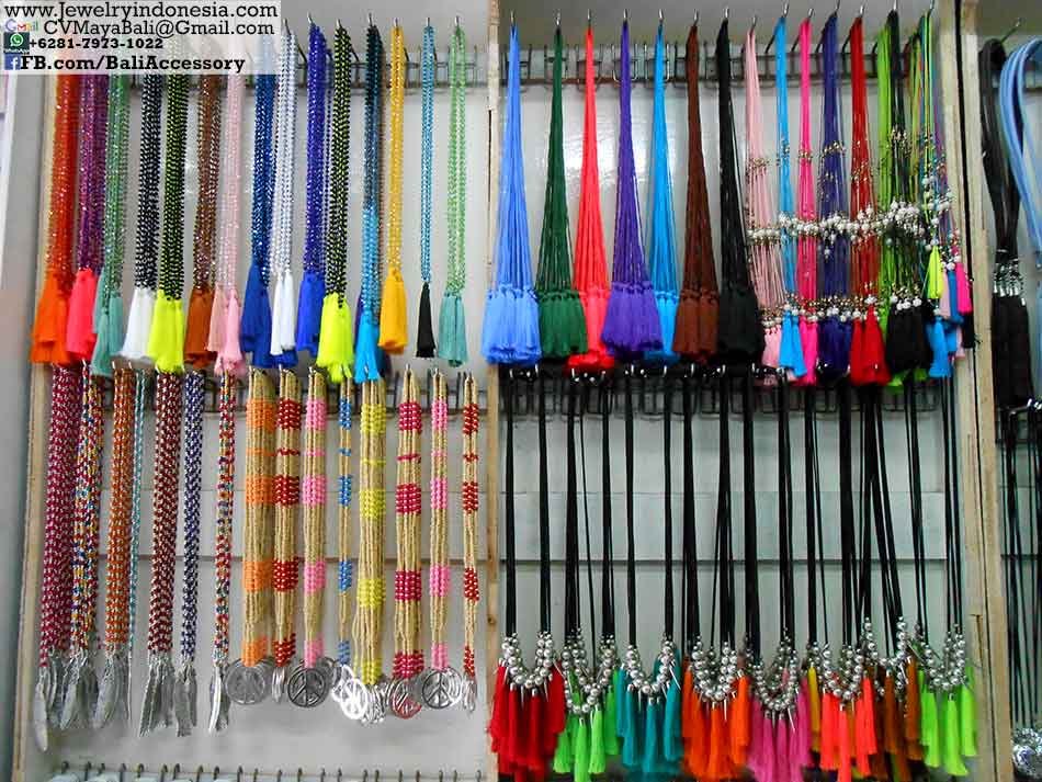 Jink1014-12 Handmade Beaded Necklaces Bali