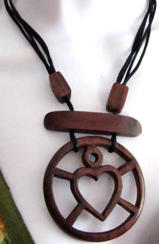 Sono Wood Necklace from Bali