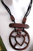 JiP24-7 Wood Necklaces Bali Fashion Accessories