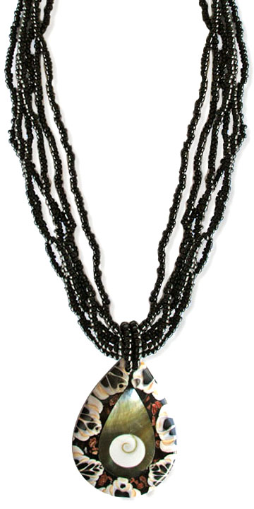 Sea Shell Necklaces Beads Jewelry Bali
