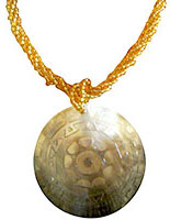 BEADED NECKLACE WITH PEARL SHELLS WHOLESALE BEADS NECKLACES COMPANY IN BALI
