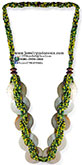 BEADS AND PEALR SHELLS NECKLACE JEWELRY NECKLACE BEADS COMPANY IN BALI