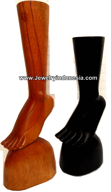 JDP5-15b Wooden Foot Carvings Bali