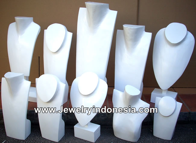 Jewelry holders in wood from Bali Indonesia