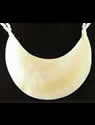 Necklaces made of mother of pearl shell