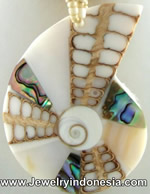 Resin Pendants with shell