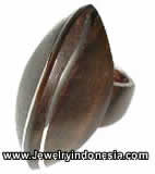 Resin and Wood Rings Costume Jewelry Bali Indonesia Fashion Accessories