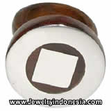 Wood Rings Jewelry Bali