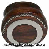 Wood Rings Jewelry Bali