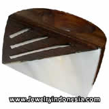 Wood Rings Accessory Bali Indonesia Fashion Jewelry