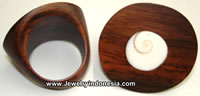 Fashion Jewelry Wood Ring