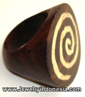 Fashion Jewelry Wood Ring