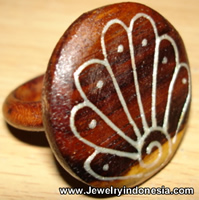 Fashion Jewelry Wood Ring