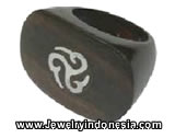 Wood Rings Bali Fashion Accessories