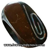 Wood Rings Bali Fashion Accessories