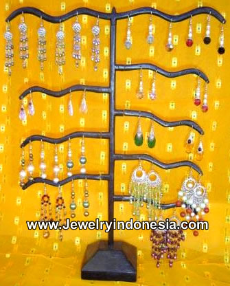 Wooden Jewelry Display